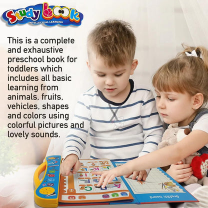 Kids Intelligence Book, Phonic learning with English Letters & Words, poems, relations & much more Learning with figures & voices