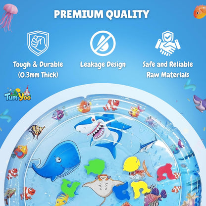 TumYoo Baby Water play Mat with 6 months Gurantee for Quality Tummy time with your baby